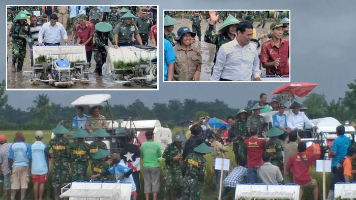 Panen Padi di Takalar, Mentan Targetkan Serap 1 Juta Ton Gabah di Sulsel